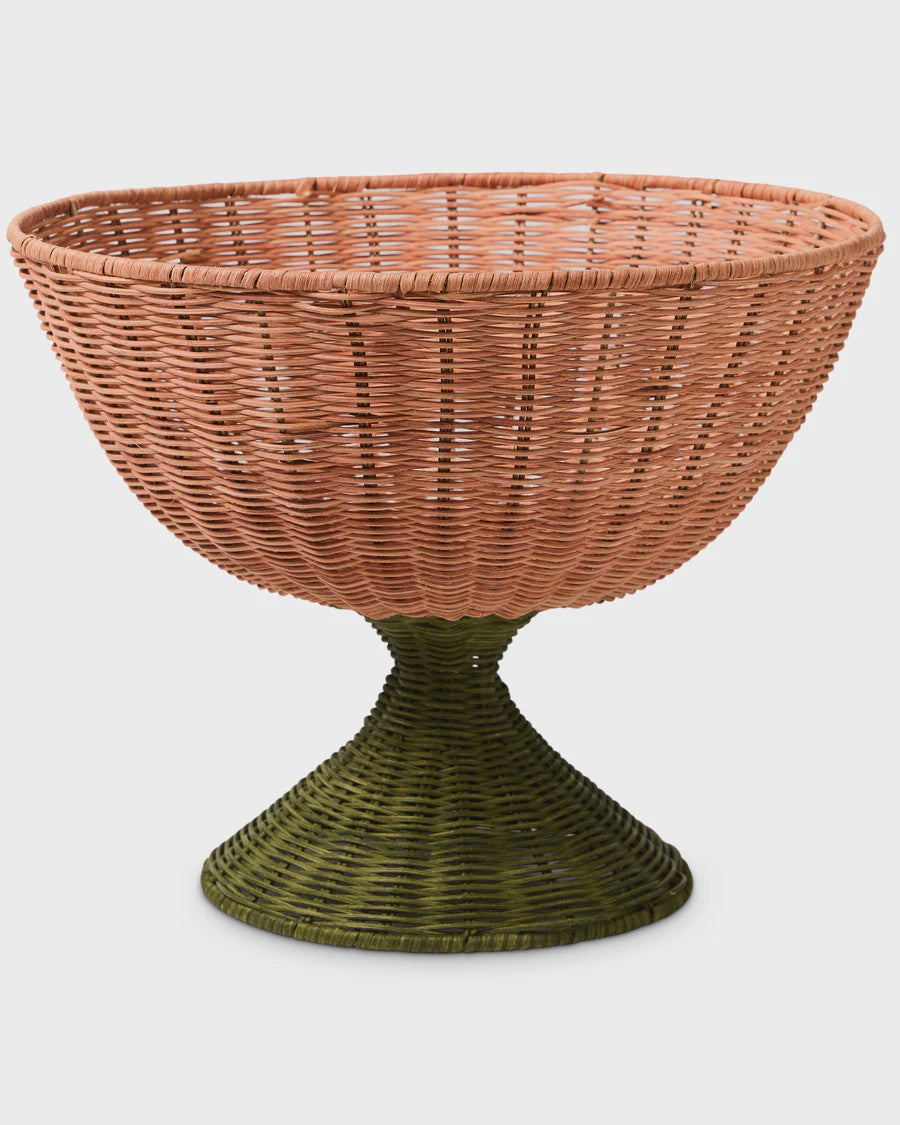 Portofino Rattan Fruit Bowl Stand