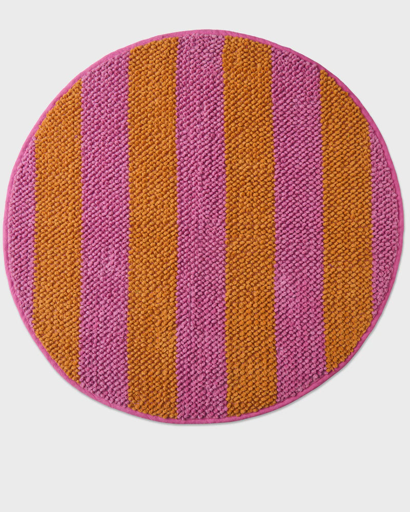 
                  
                    Fun Times Stripe Round Bath Mat
                  
                