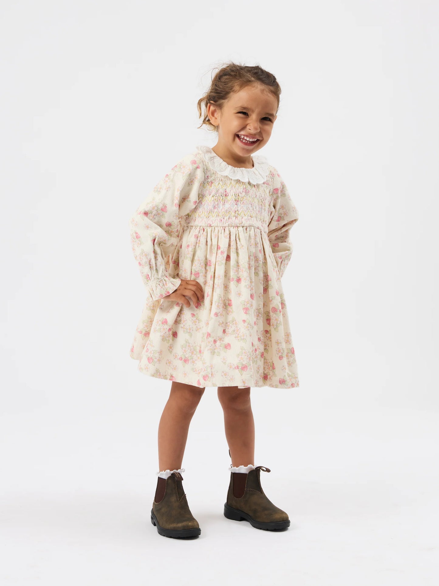 
                  
                    STRAWBERRY FIELDS SMOCK DRESS
                  
                