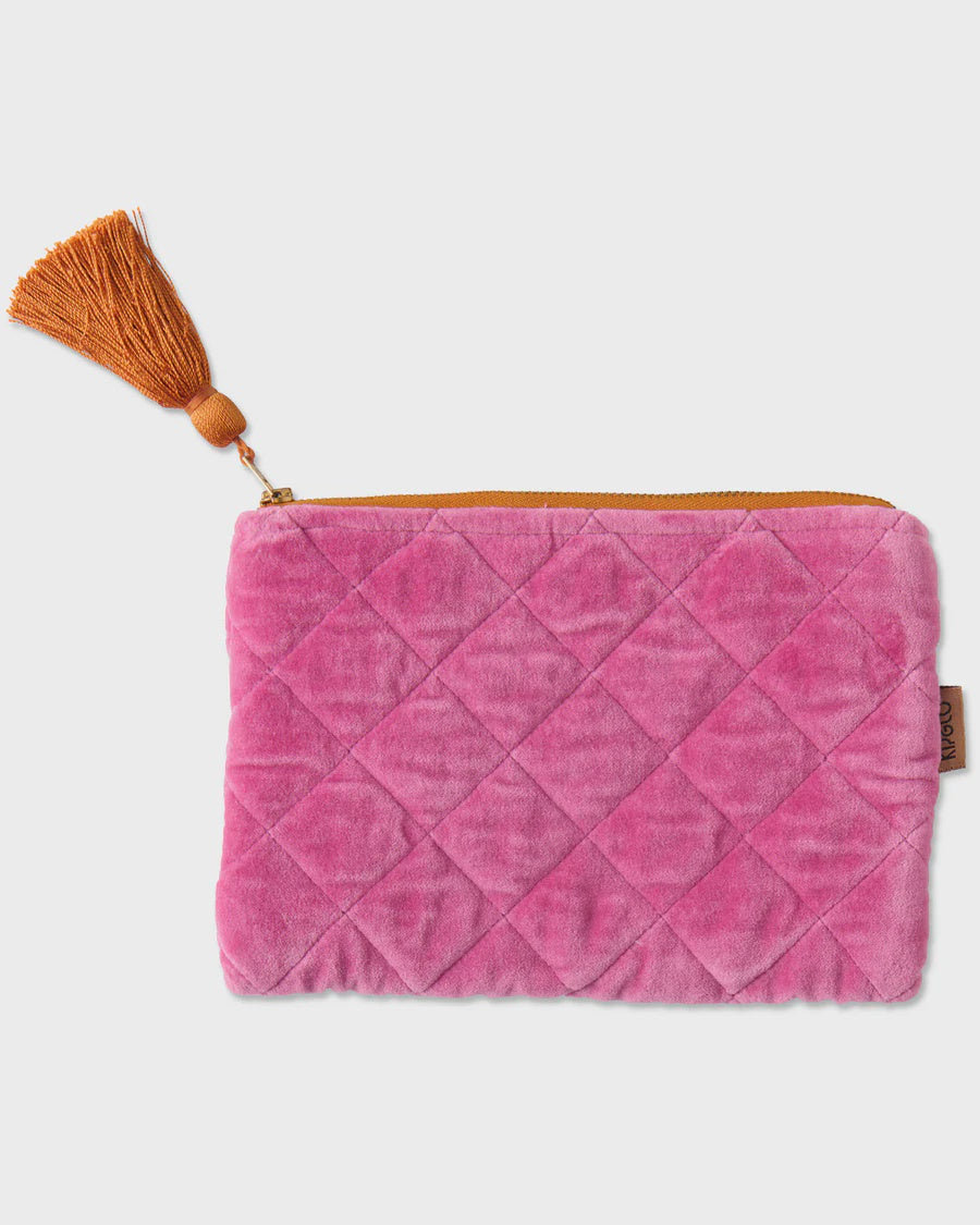 Pink Velvet Cosmetics Purse