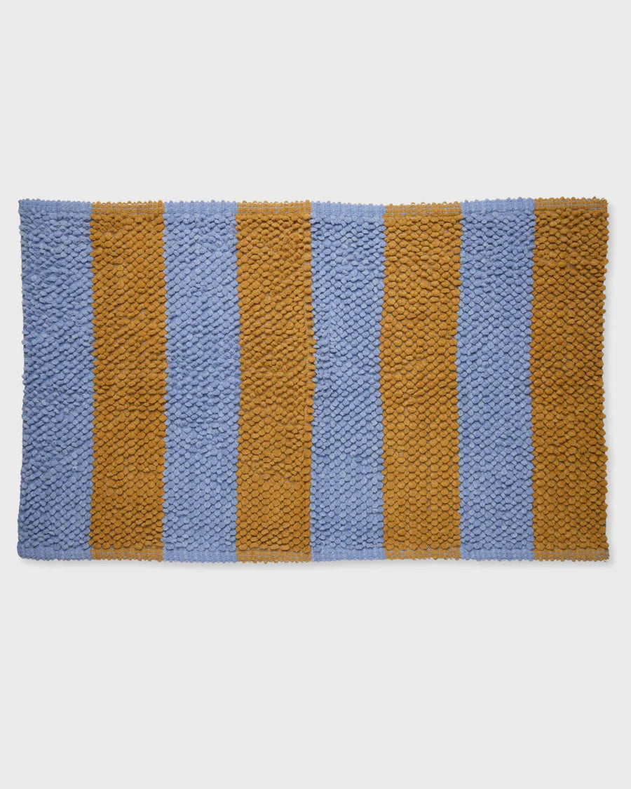 Como Stripe Bath Mat