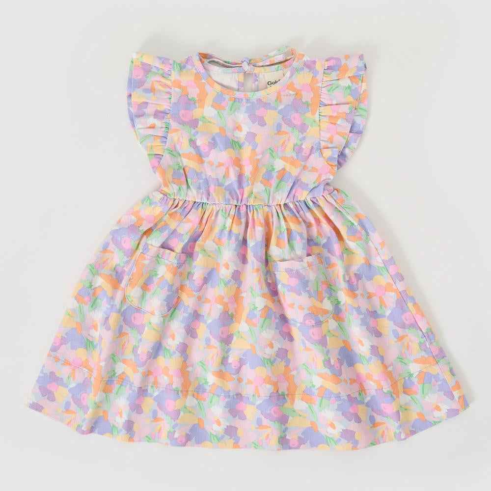 PASTEL BOUQUET LYLA DRESS