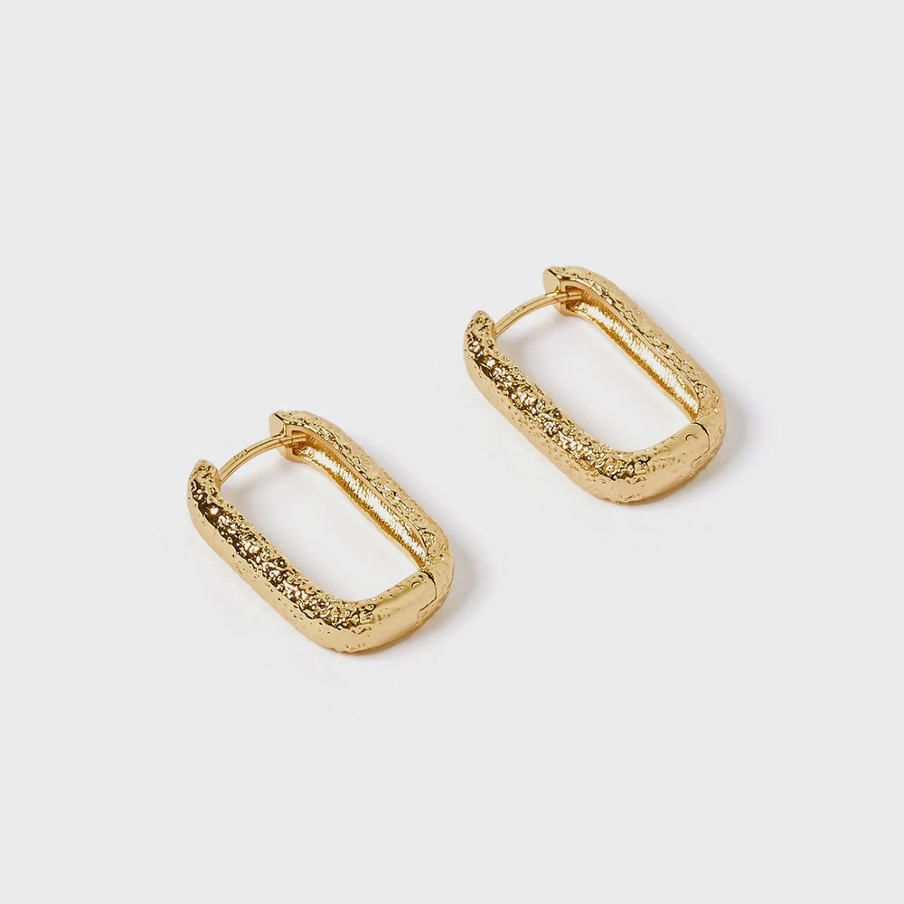 Farrah Gold Link Earrings