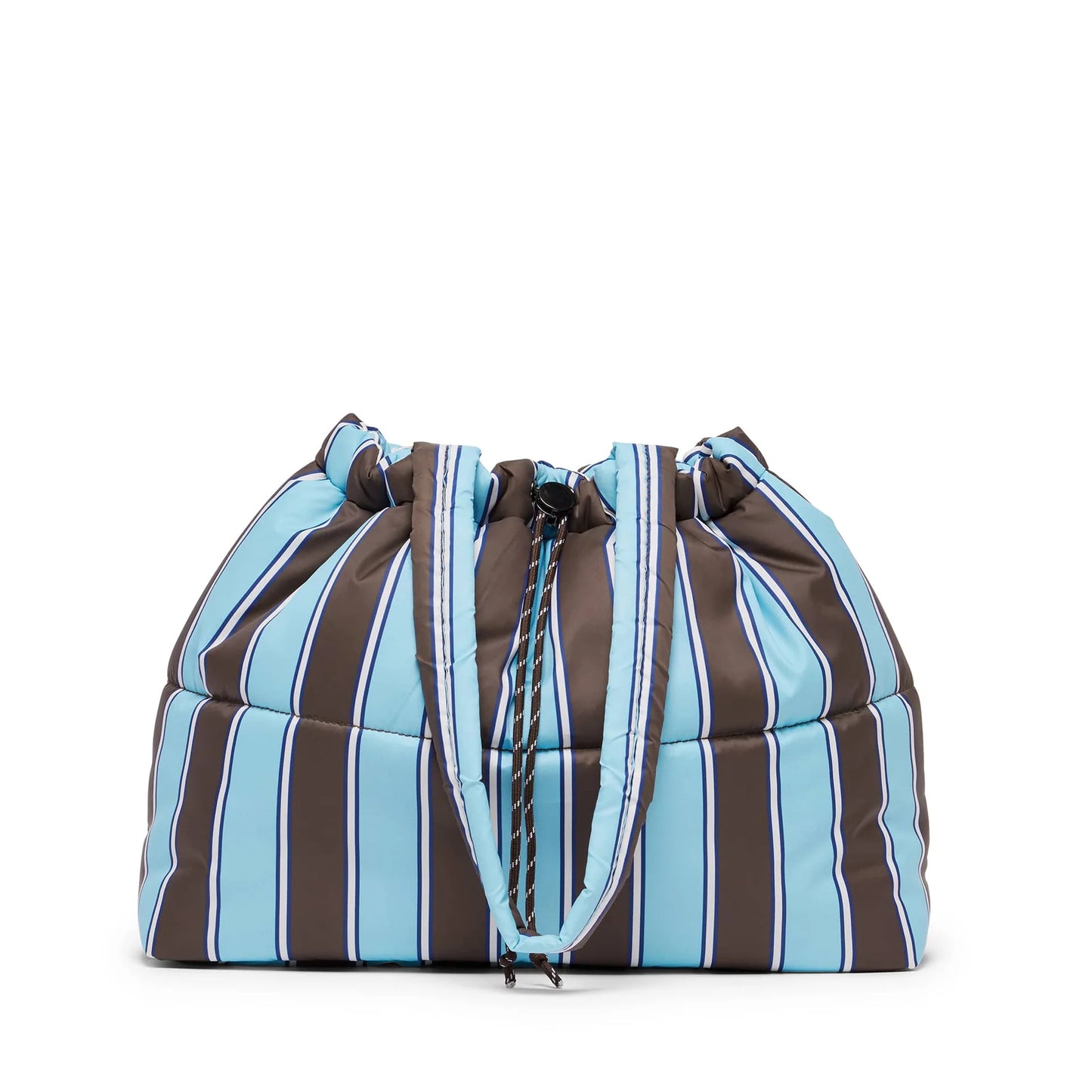 
                  
                    Scrunch Base Bag Chocolate/Blue Stripe
                  
                