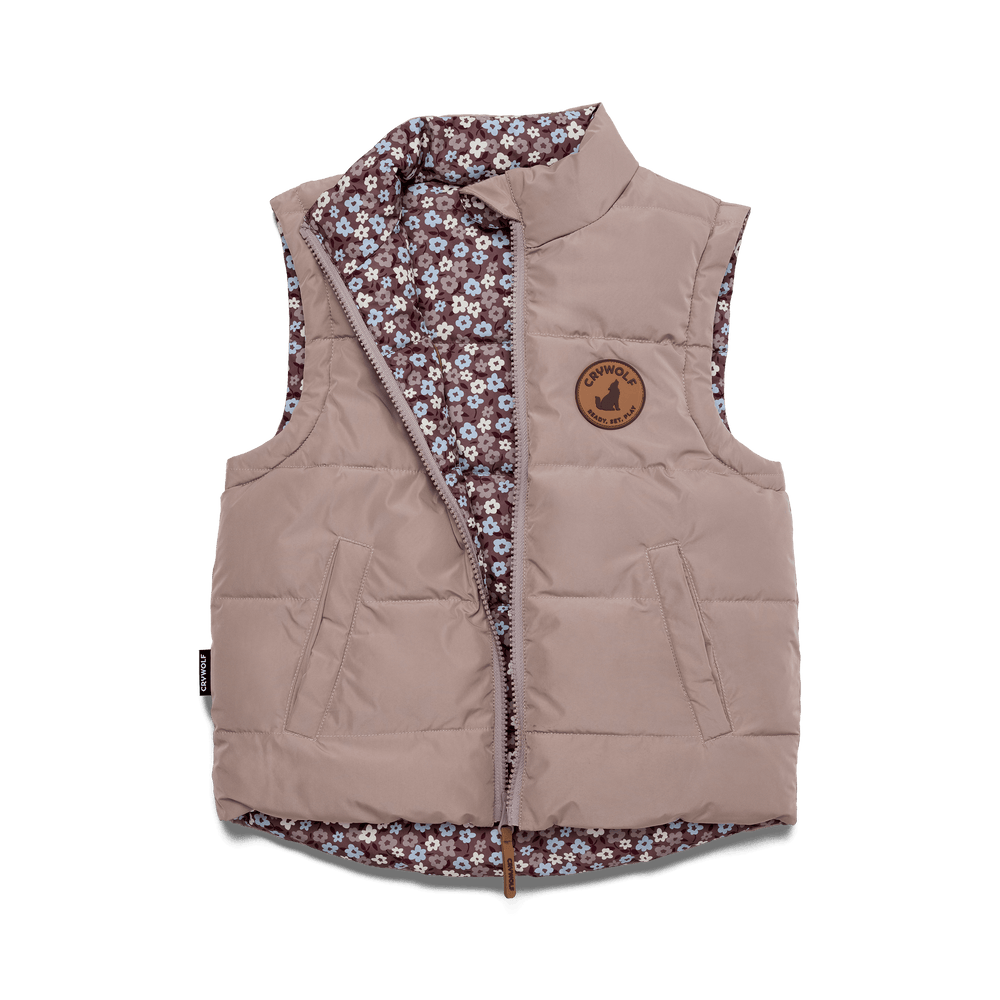 
                  
                    Reversible Vest- Flower Fields
                  
                