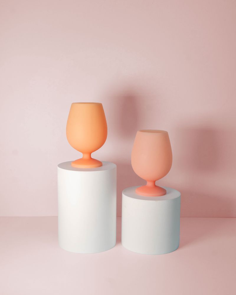 
                  
                    Peach + Petal | Stemm | Silicone Unbreakable Wine Glasses
                  
                