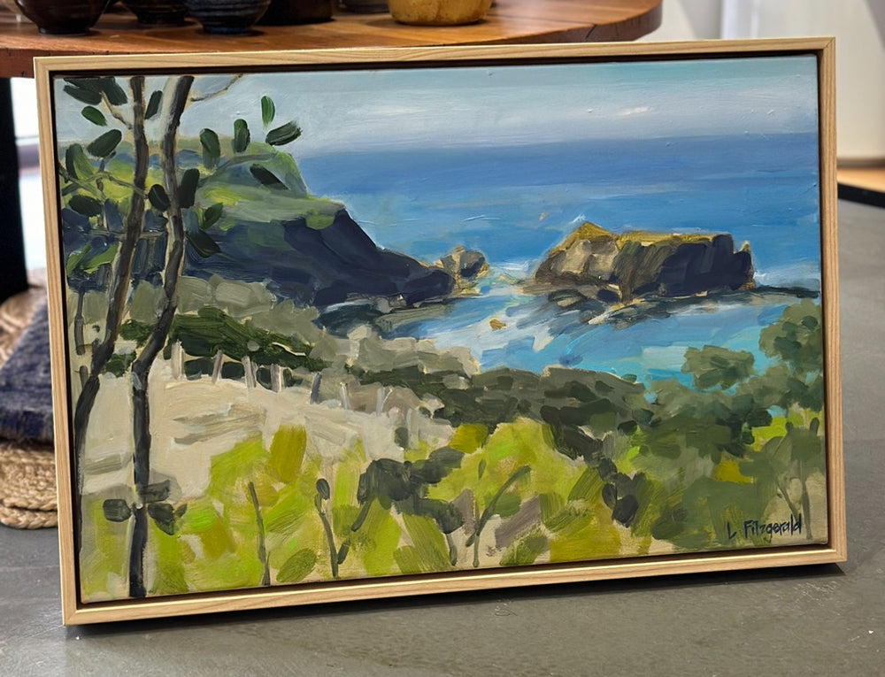 Liz Fitzgerald / Paddock to Sea / Original Painting
