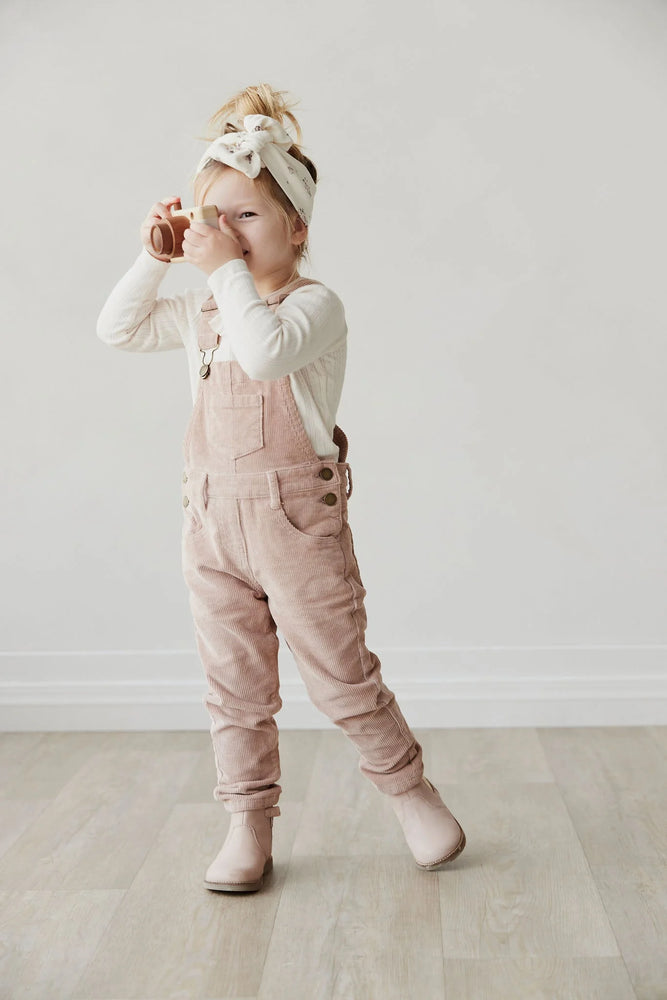 
                  
                    Jordie Cord Overall- Dusky Rose
                  
                