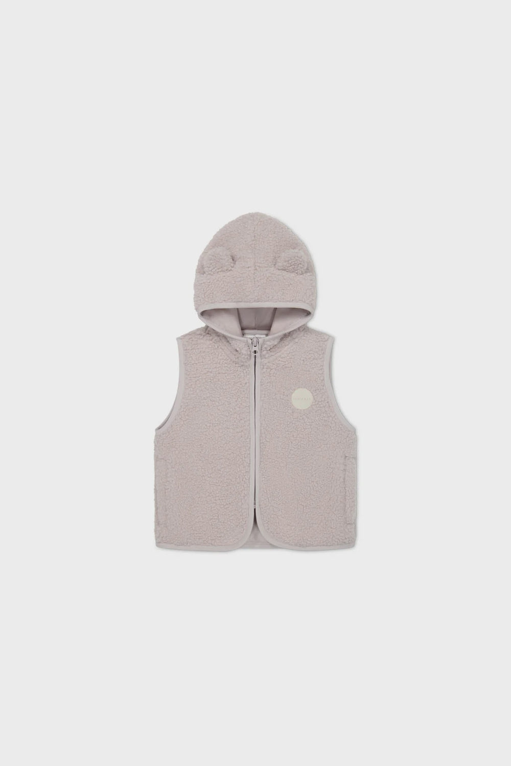 Neve Sherpa Vest- Violet Tint