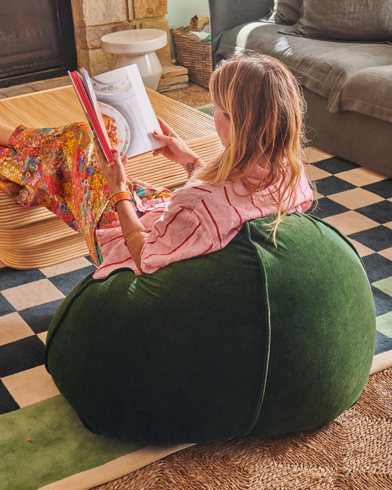 
                  
                    Kombu Green Velvet Beanbag Cover
                  
                