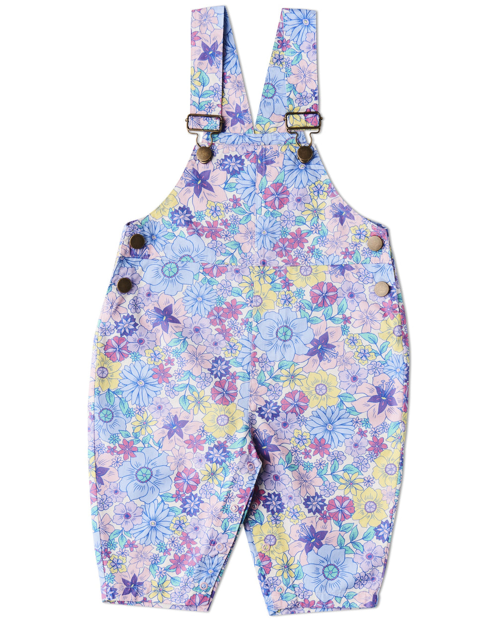 Bunch Of Fun Baby Cotton Drill Overalls