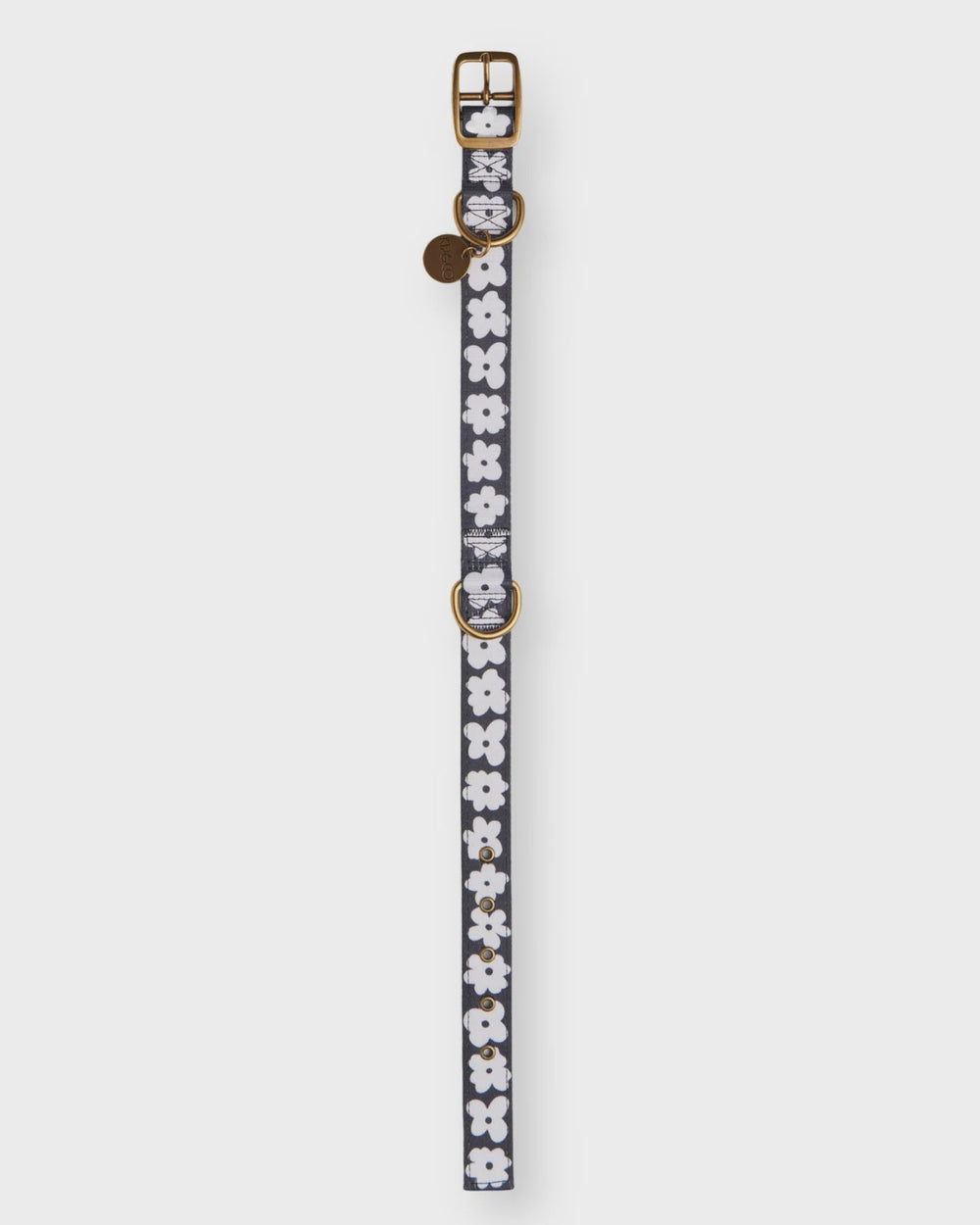 Flower Face Dog Collar- Large