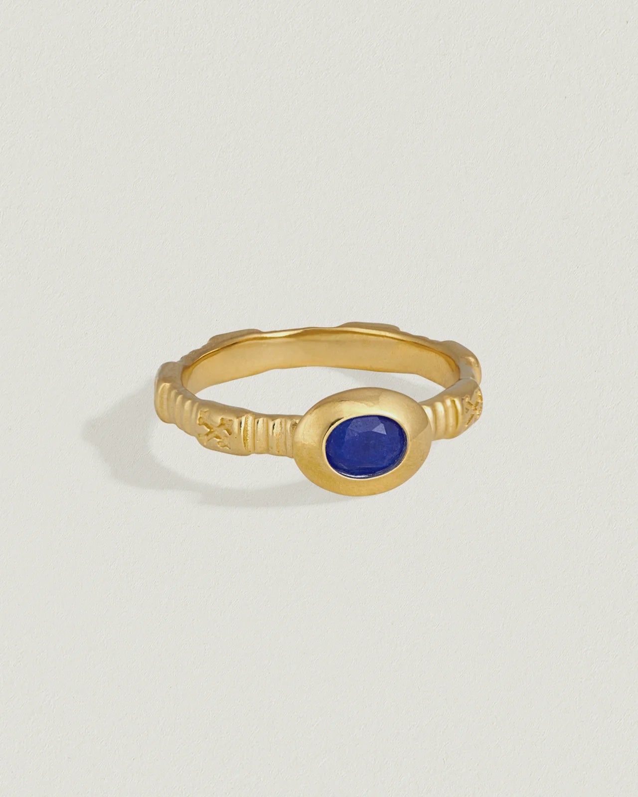 
                  
                    Lazuli Gold Vermeil Ring Size 7
                  
                