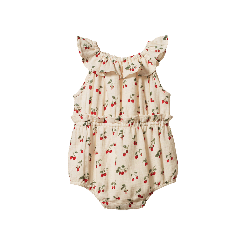 PLUM SUIT- Strawberry Blush Print