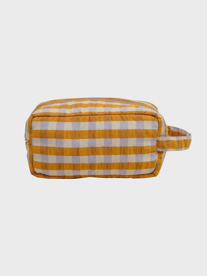 Mango Seersucker Dopp Kitt