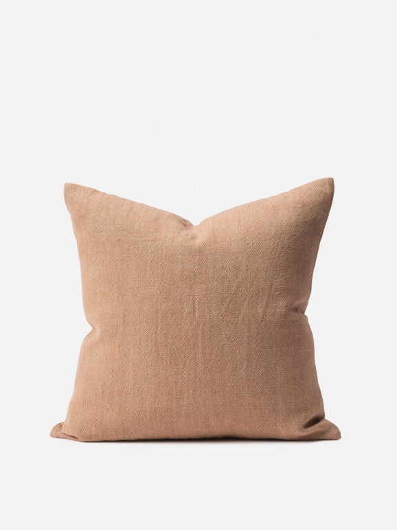 Heavy Linen Jute Cushion Quinoa