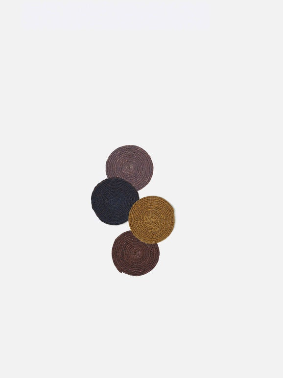 Pinto Coaster- Mulberry/Multi