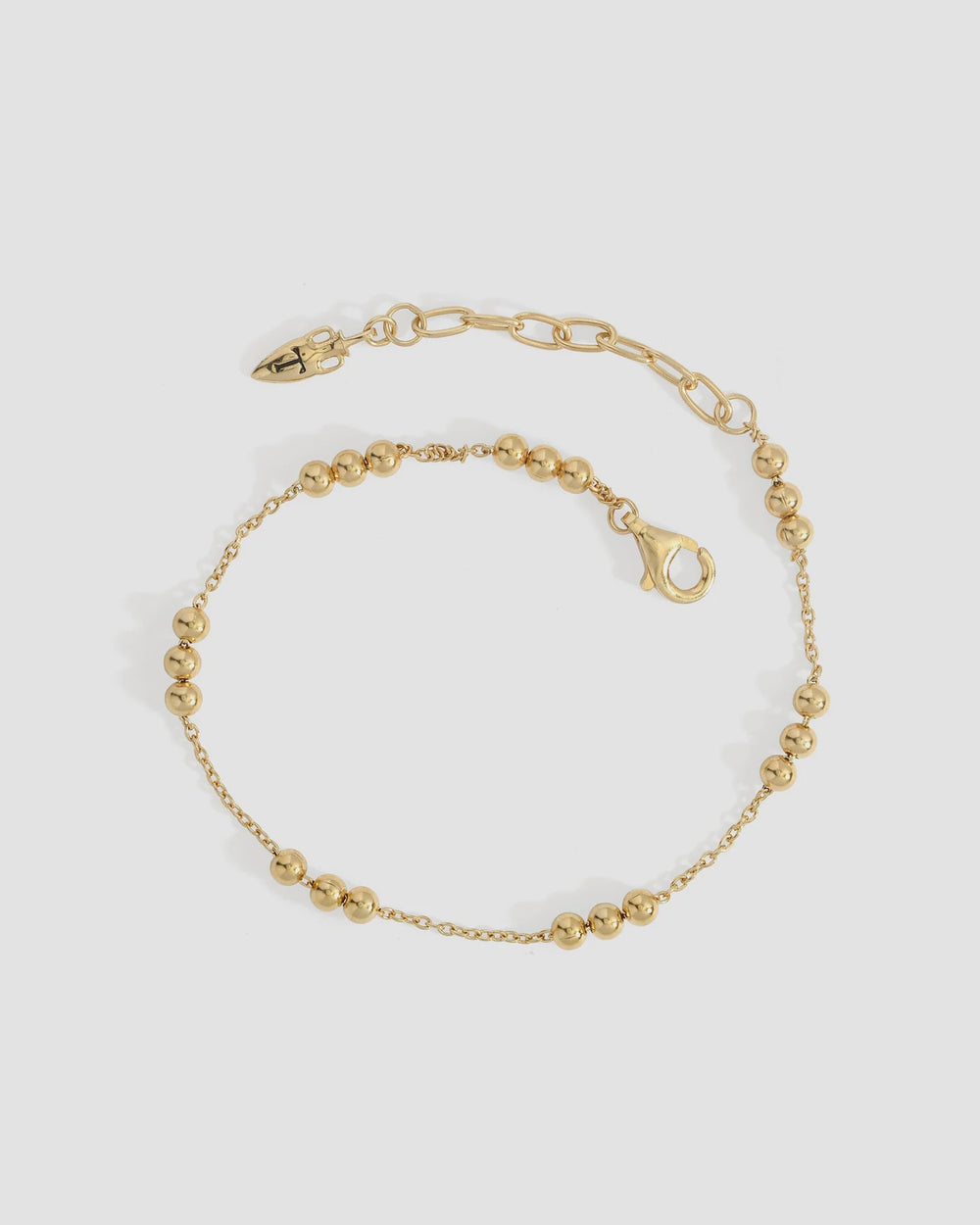 Alba Station Bracelet Gold Vermeil