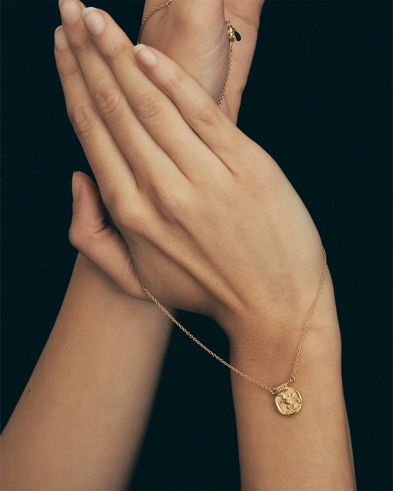 
                  
                    Angelique Necklace 18k Gold Vermeil
                  
                