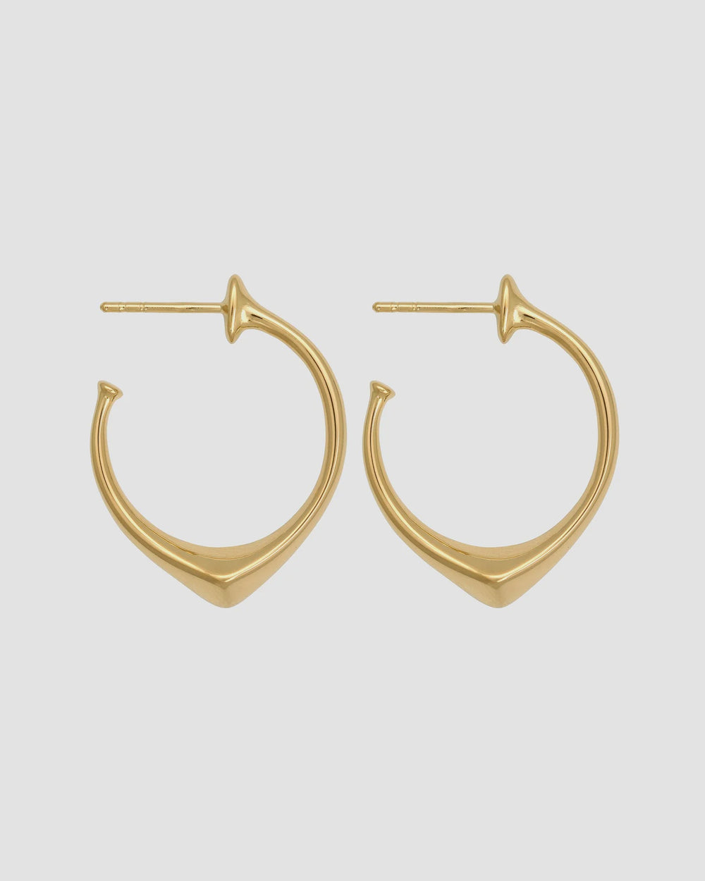 Saba Hoops Gold Vermeil