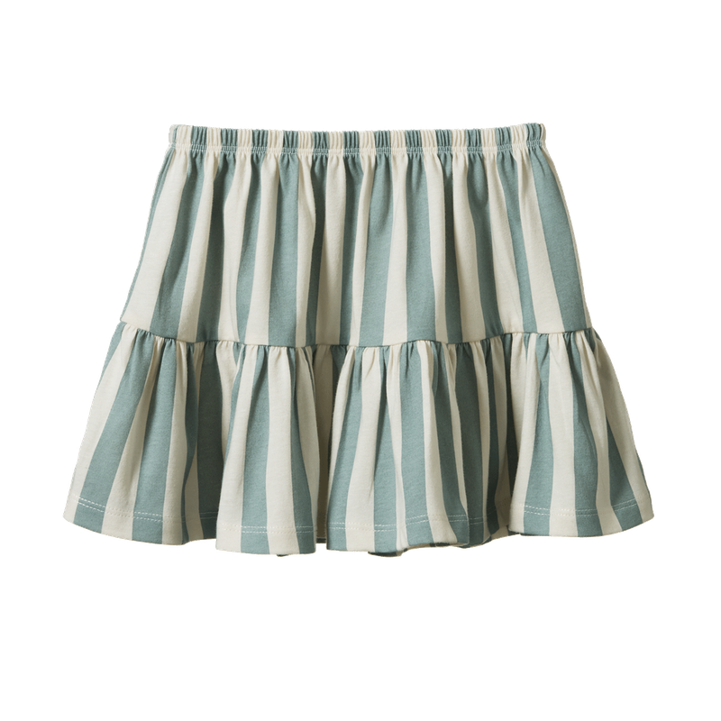 LALA SKIRT- Star Dew Stripe