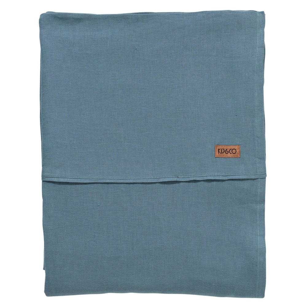 Kip & Co Slate Linen Flat Sheet- Queen - The Artisan Storeroom
