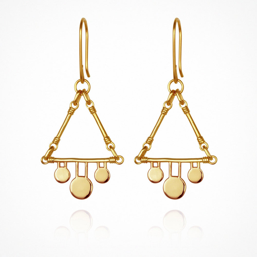Lucian Earrings Gold