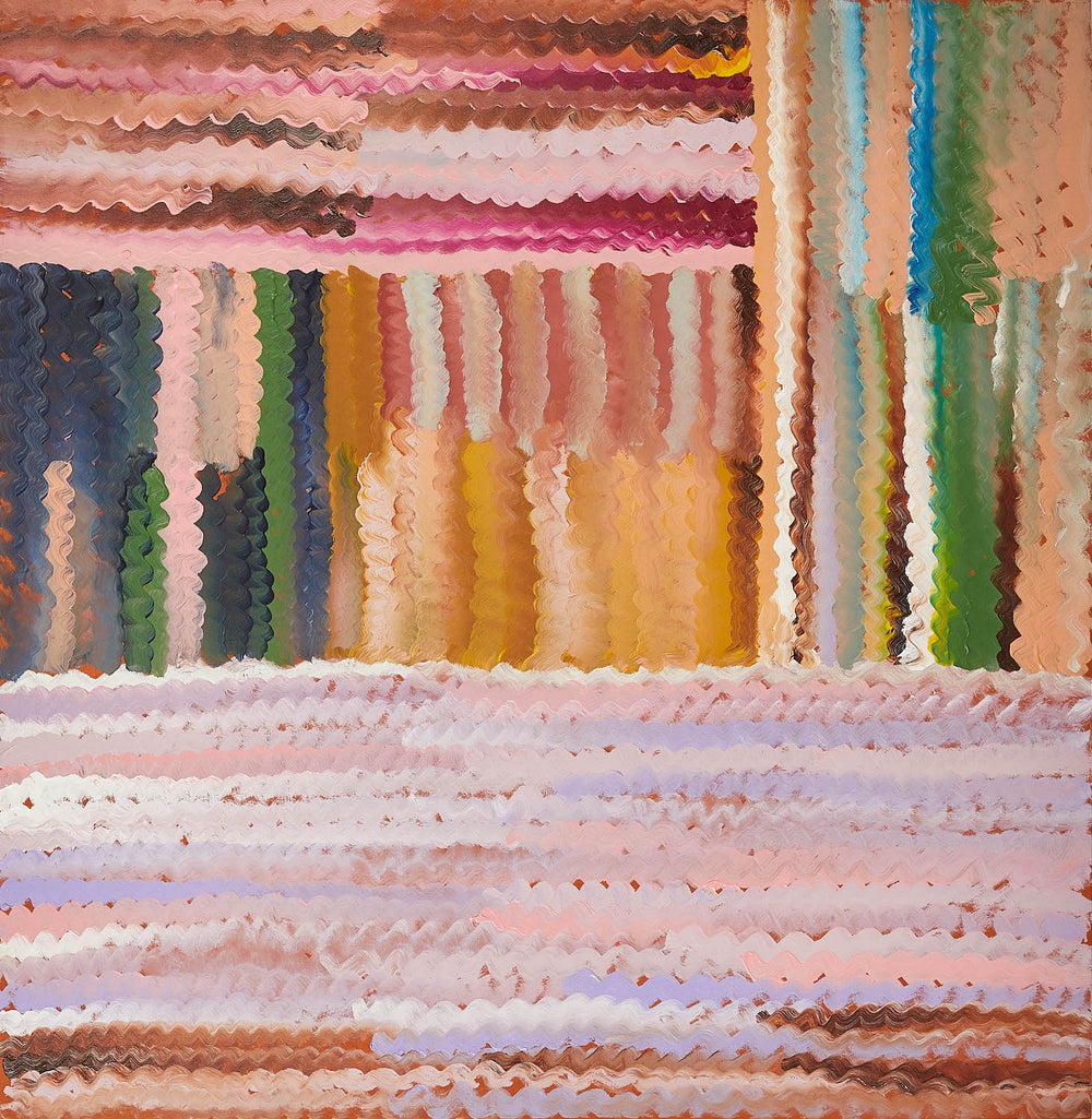 'Smoky Quartz Tapestry' Canvas Print