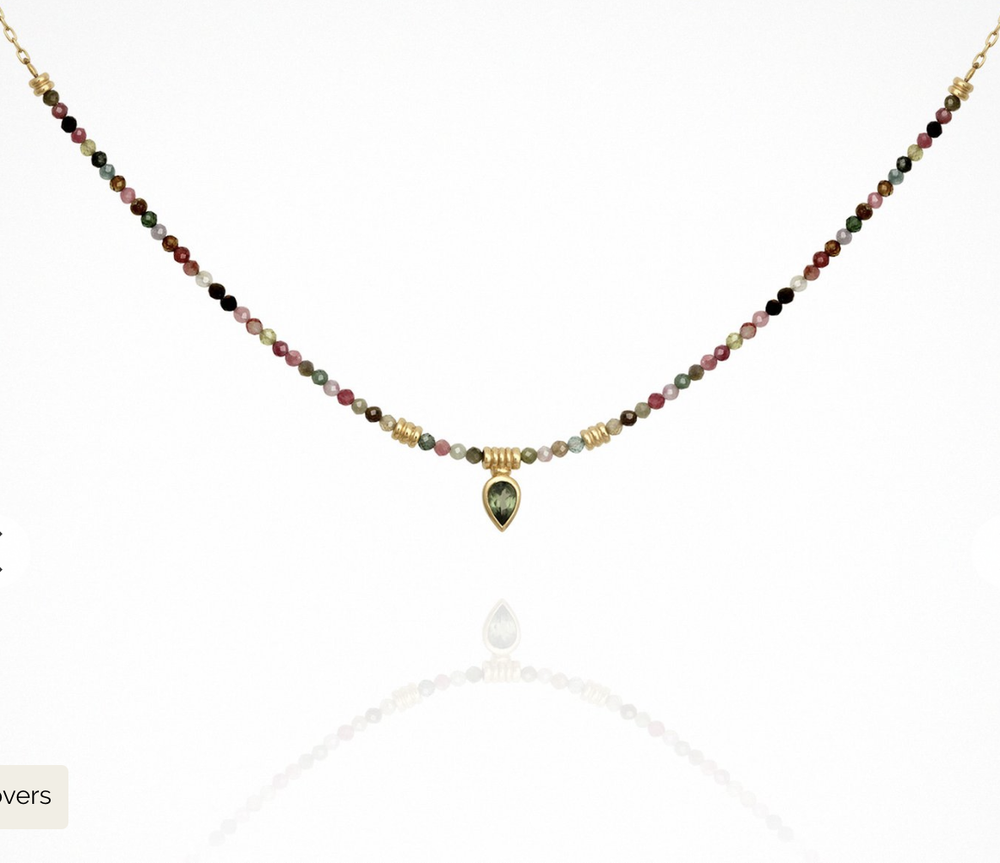 Santorini Necklace Gold