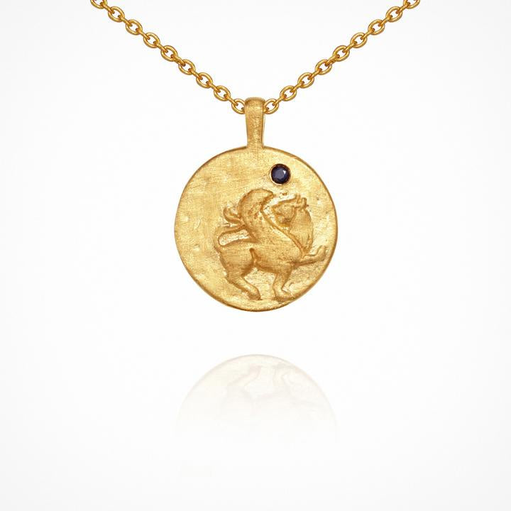 Temple of the Sun Arielle Necklace Gold - The Artisan Storeroom