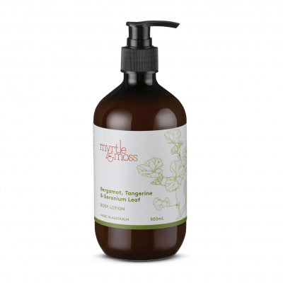 Myrtle and Moss Body Lotion 500mL - The Artisan Storeroom