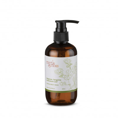 Myrtle and Moss Hand and Body Wash 250mL - The Artisan Storeroom