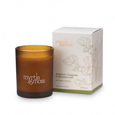 Myrtle and Moss Soy Candle - The Artisan Storeroom