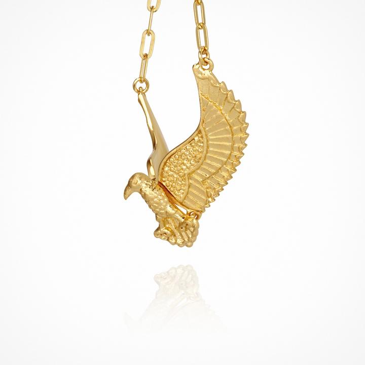 
                  
                    Eagle Necklace Gold
                  
                