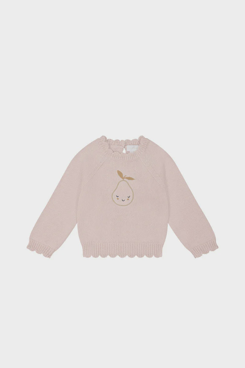 Emma Jumper- Pink Clay Marle