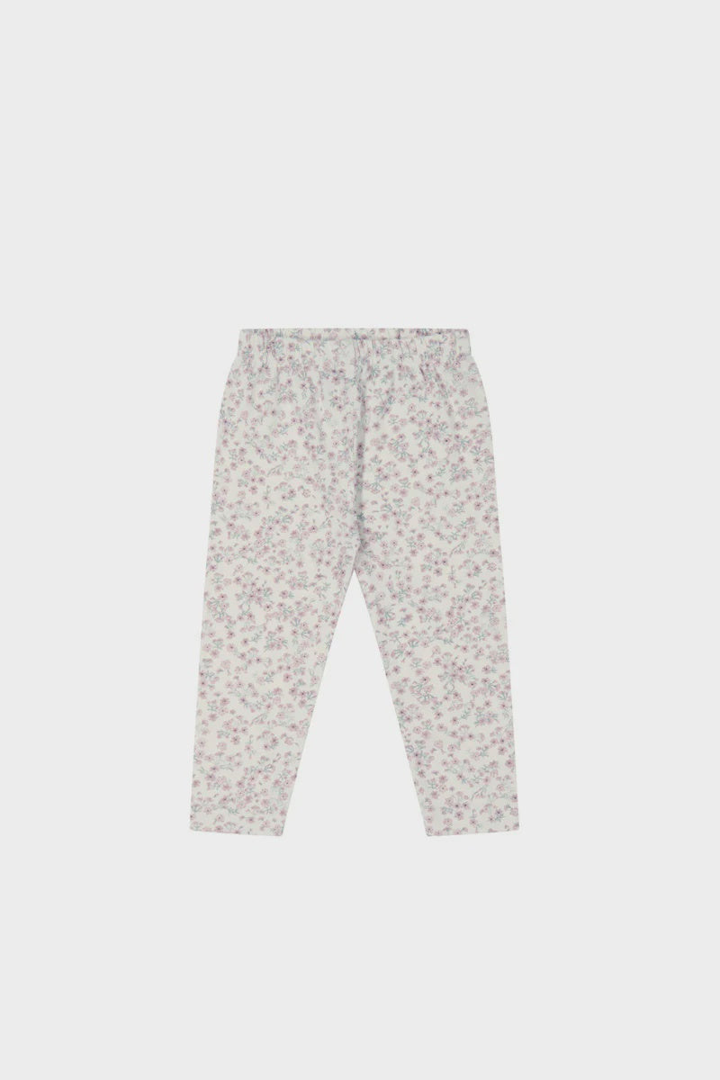 Organic Cotton Legging- Posy Floral