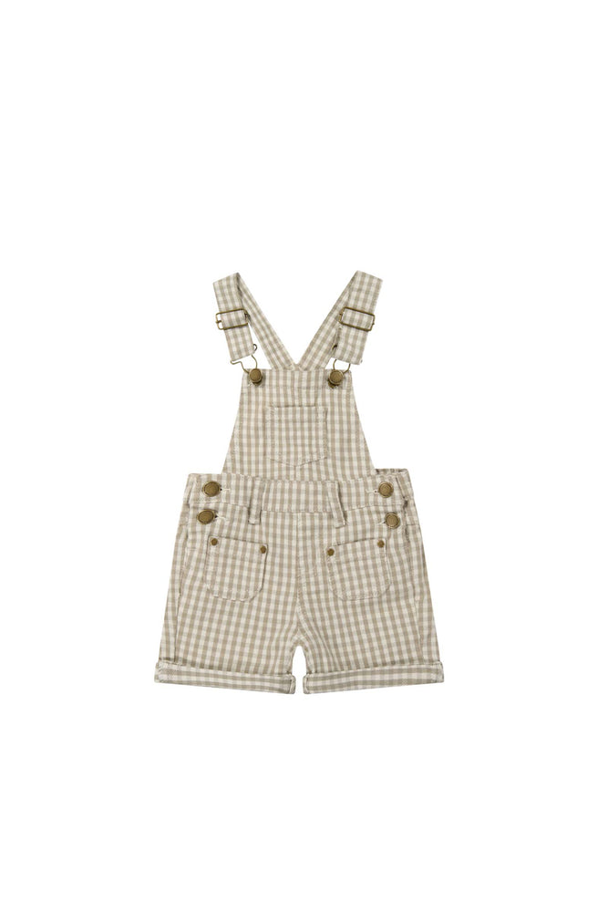 
                  
                    Chase Cotton Twill Short Overall- Gingham
                  
                