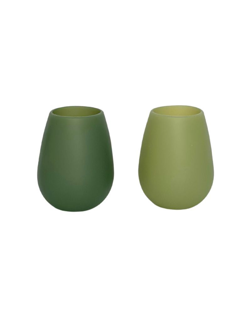 Sage + Olive | Fegg | Silicone Unbreakable Glasses