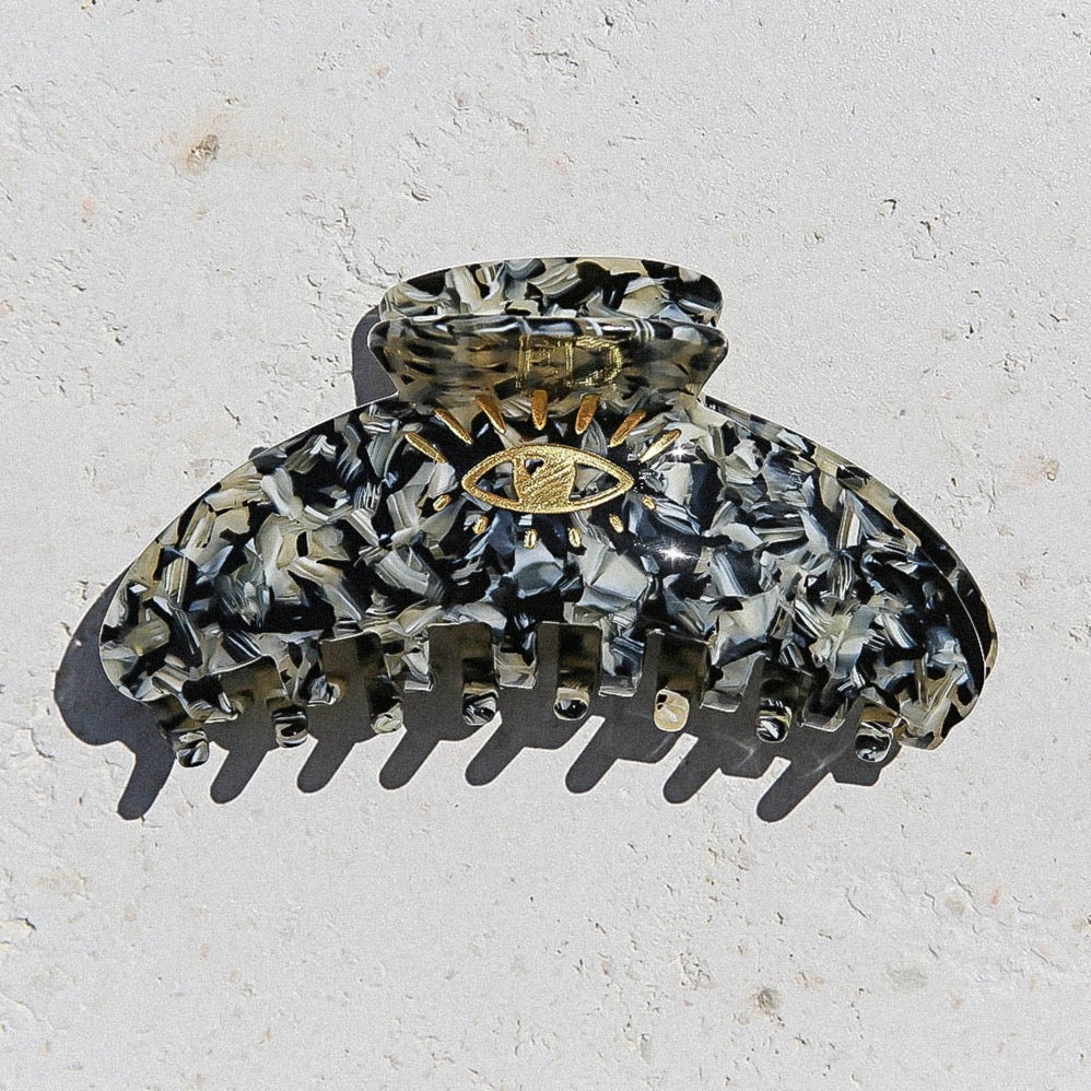 Eye Cloud Hair Claw