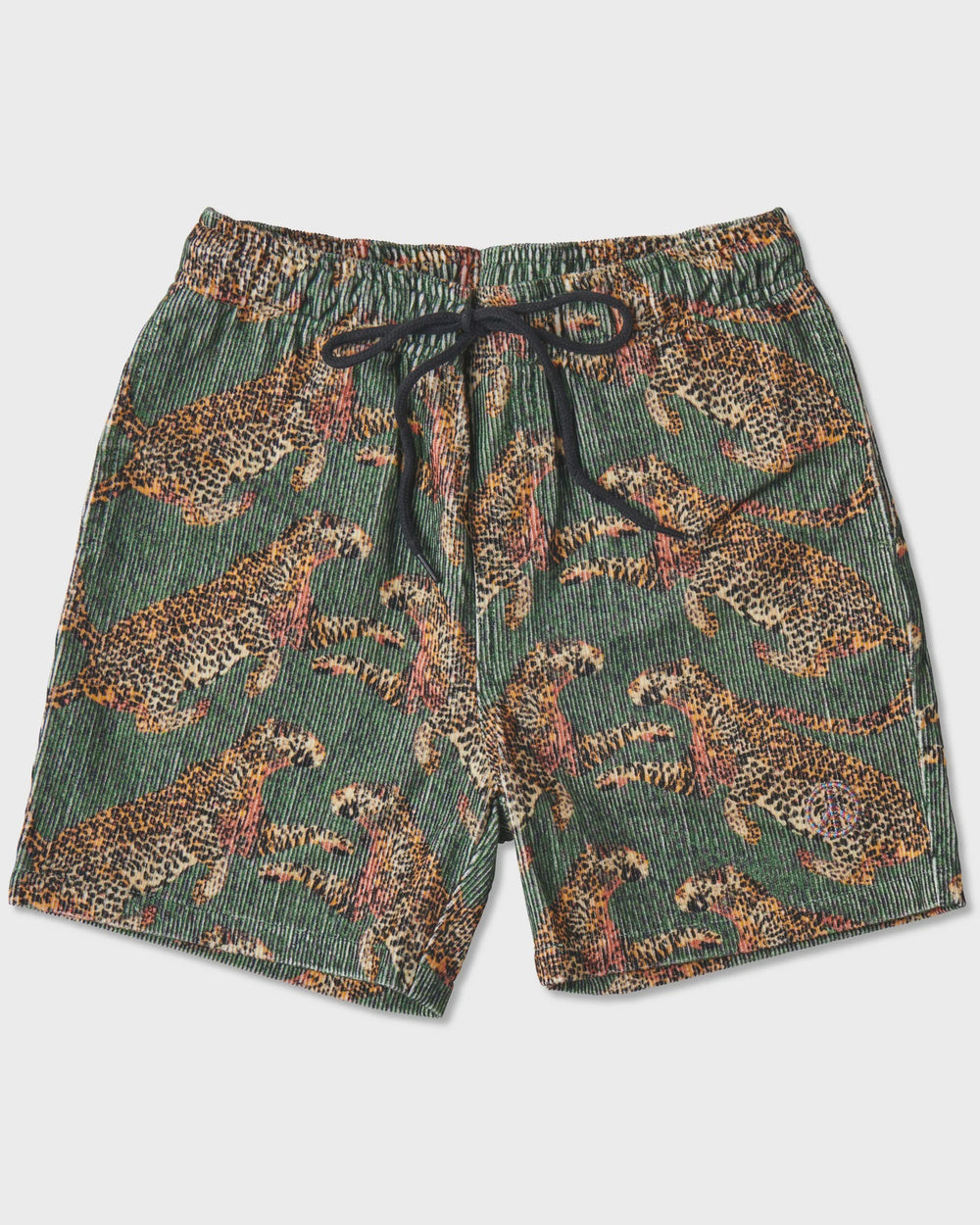 Cheetah Corduroy Shorts