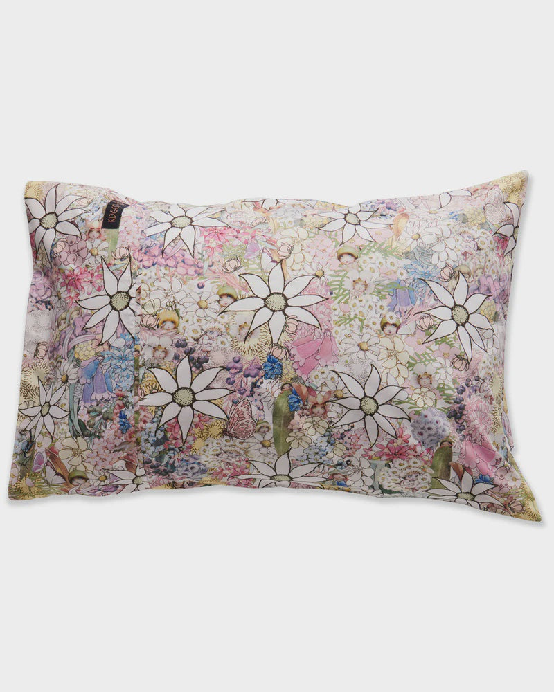 Kip & Co x May Gibbs Fauna & Flora Organic Cotton Pillowcase