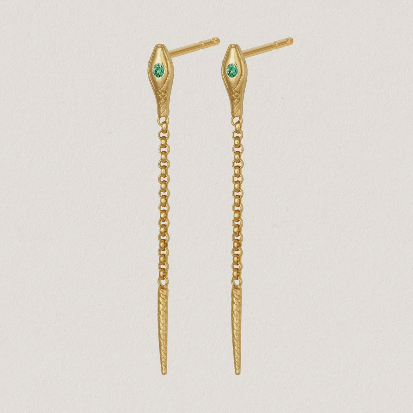 
                  
                    Althea Emerald Earrings Gold
                  
                