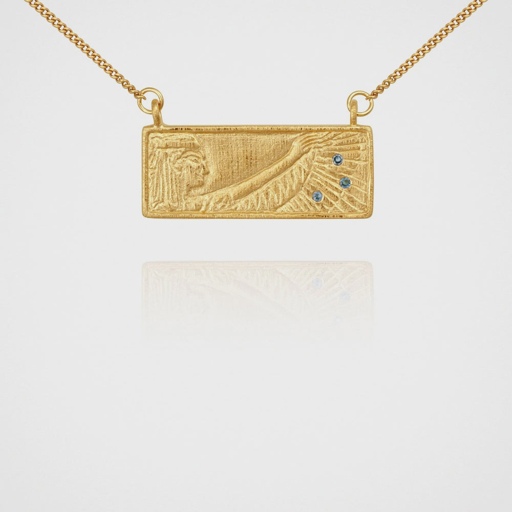 Maat Necklace Gold